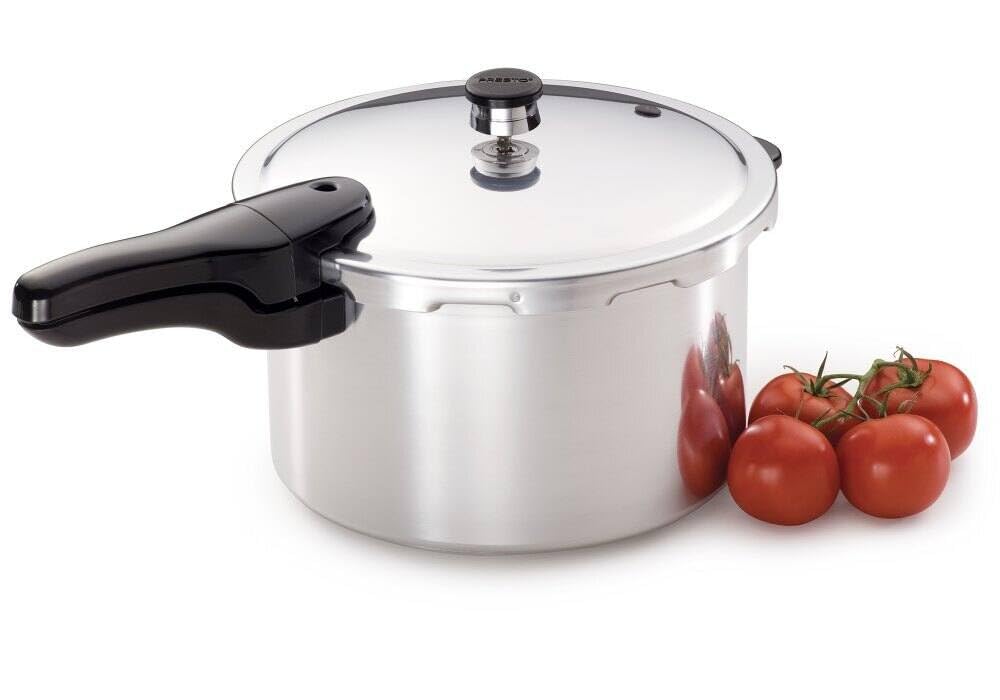 Presto 01282 8-Quart Aluminum Pressure Cooker product image