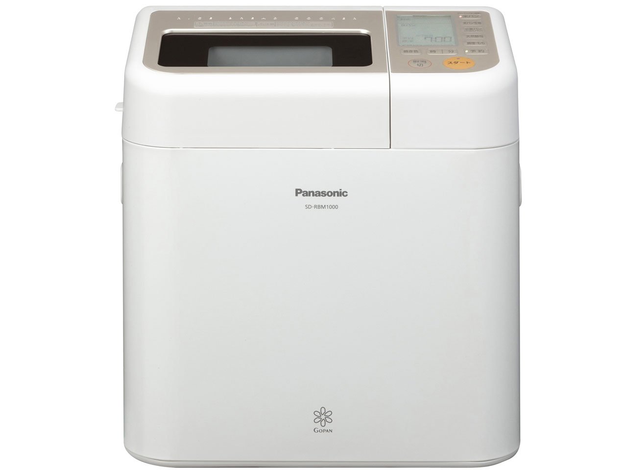 Panasonic Gopan Rice Bread Cooker White Sd-rbm1000-w product photo