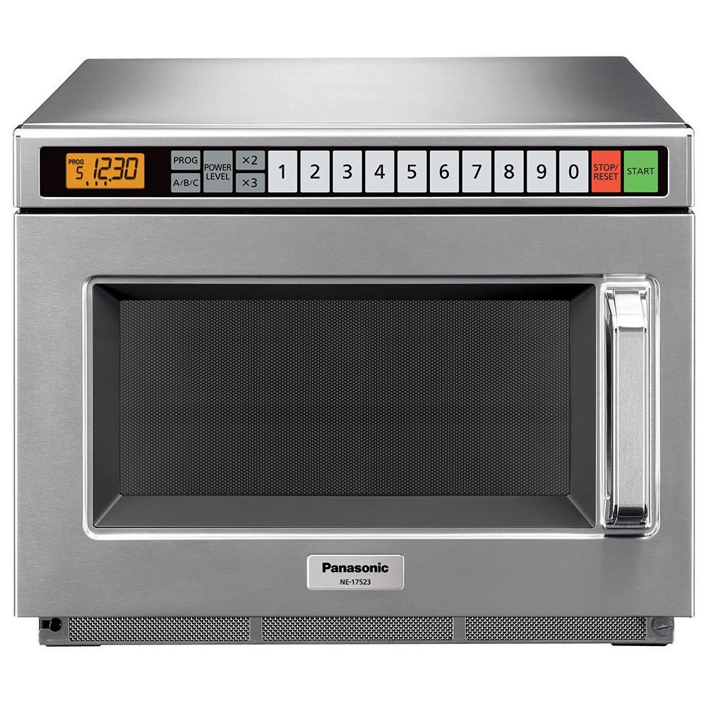 Panasonic 1700W Digital Commercial Microwave Oven, 208/240V, 0.6 ft product image