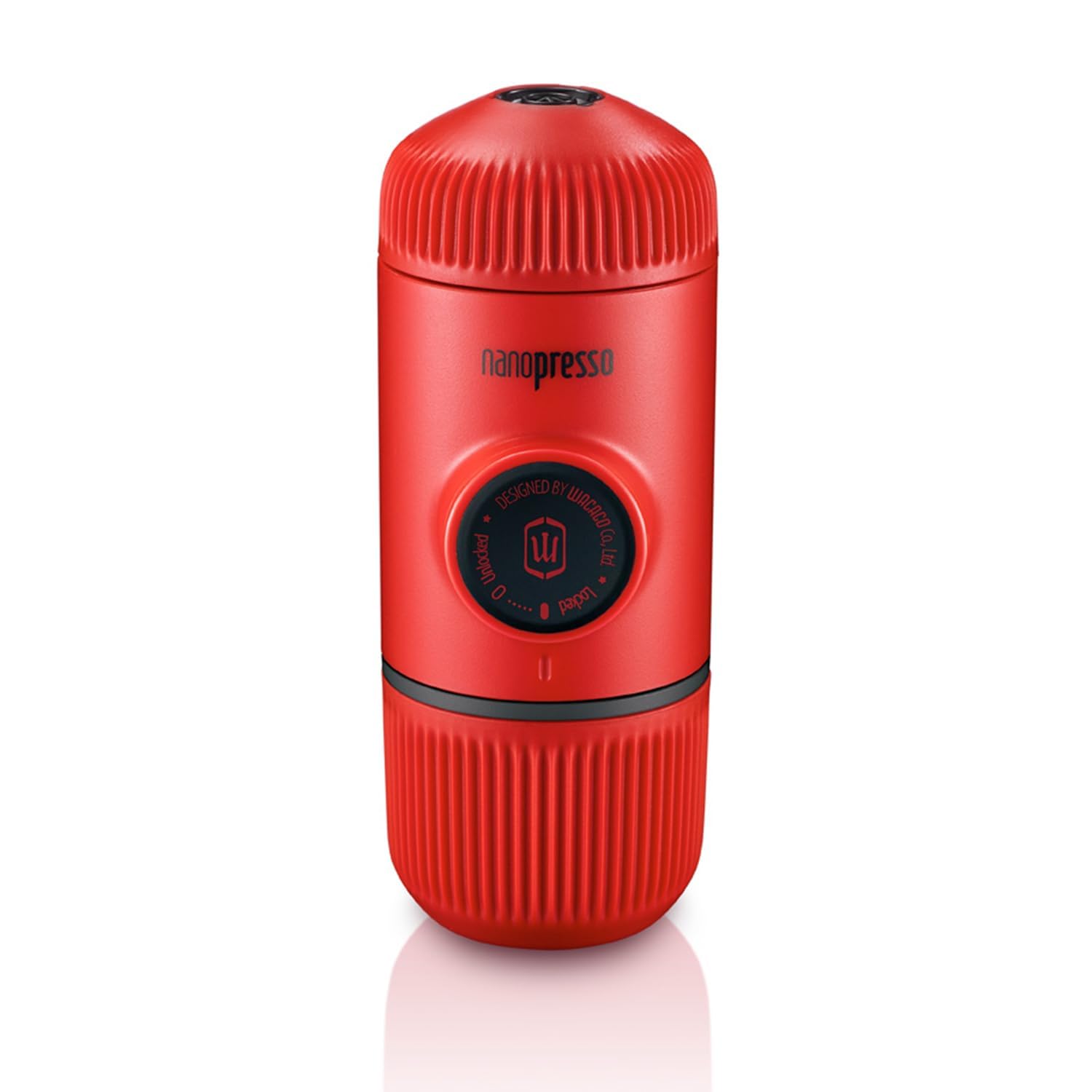 WACACO Nanopresso Portable Espresso Maker, Upgrade Version of Minipresso, 18 Bar Pressure, Mini Travel Coffee Machine, Manually Operated, Perfect for Camping and Hiking, Red product image
