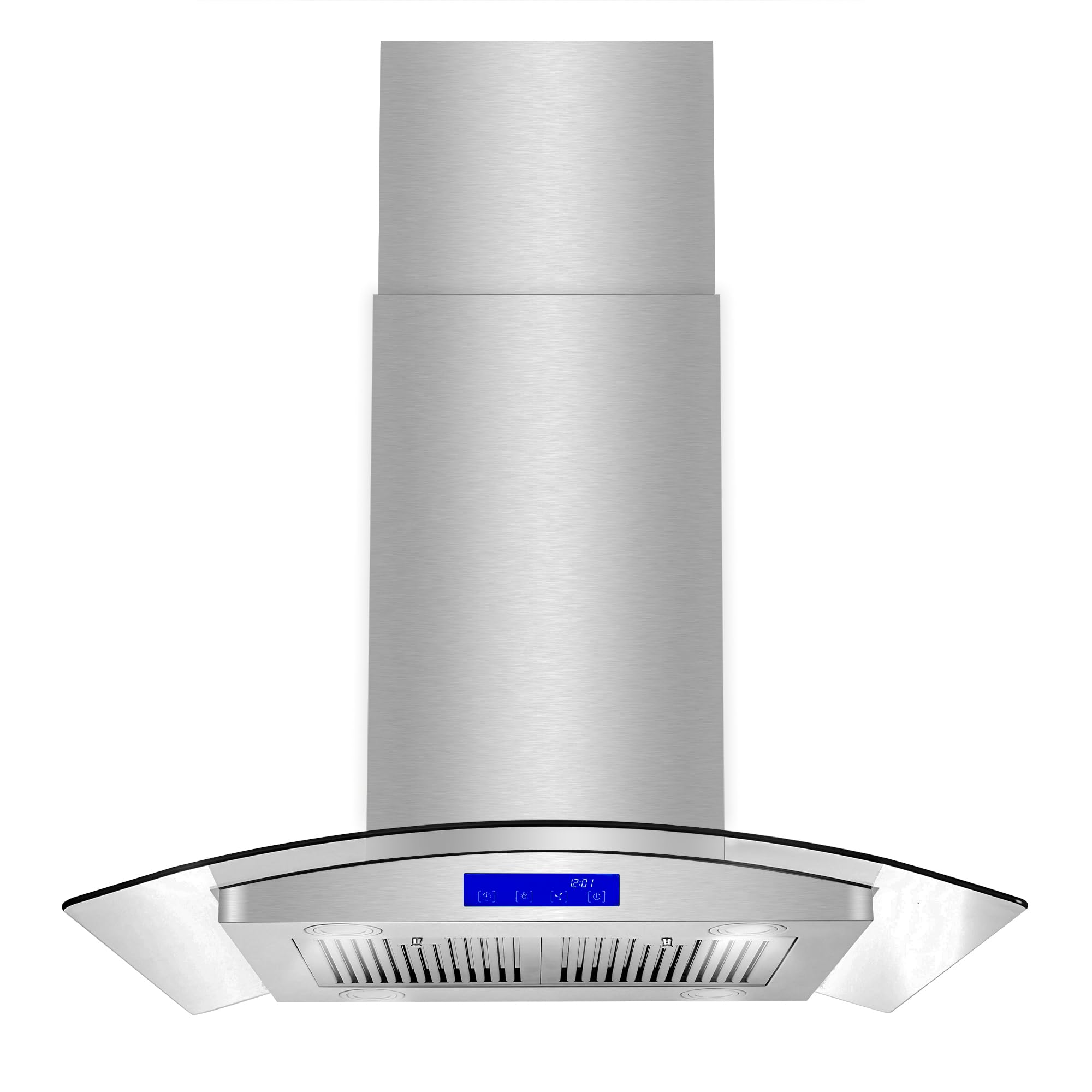 COSMO COS-668ICS750 30 in. Lumin Collection 380 CFM Ducted Island Range Hood product photo