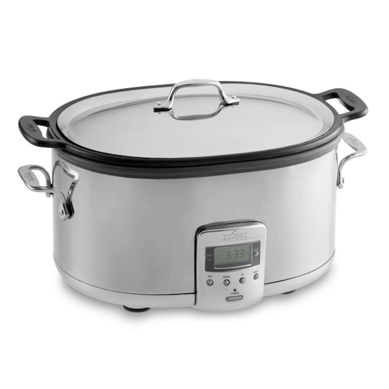 All-Clad Stainless Steel Electric Slow Cooker 7-Quart product photo