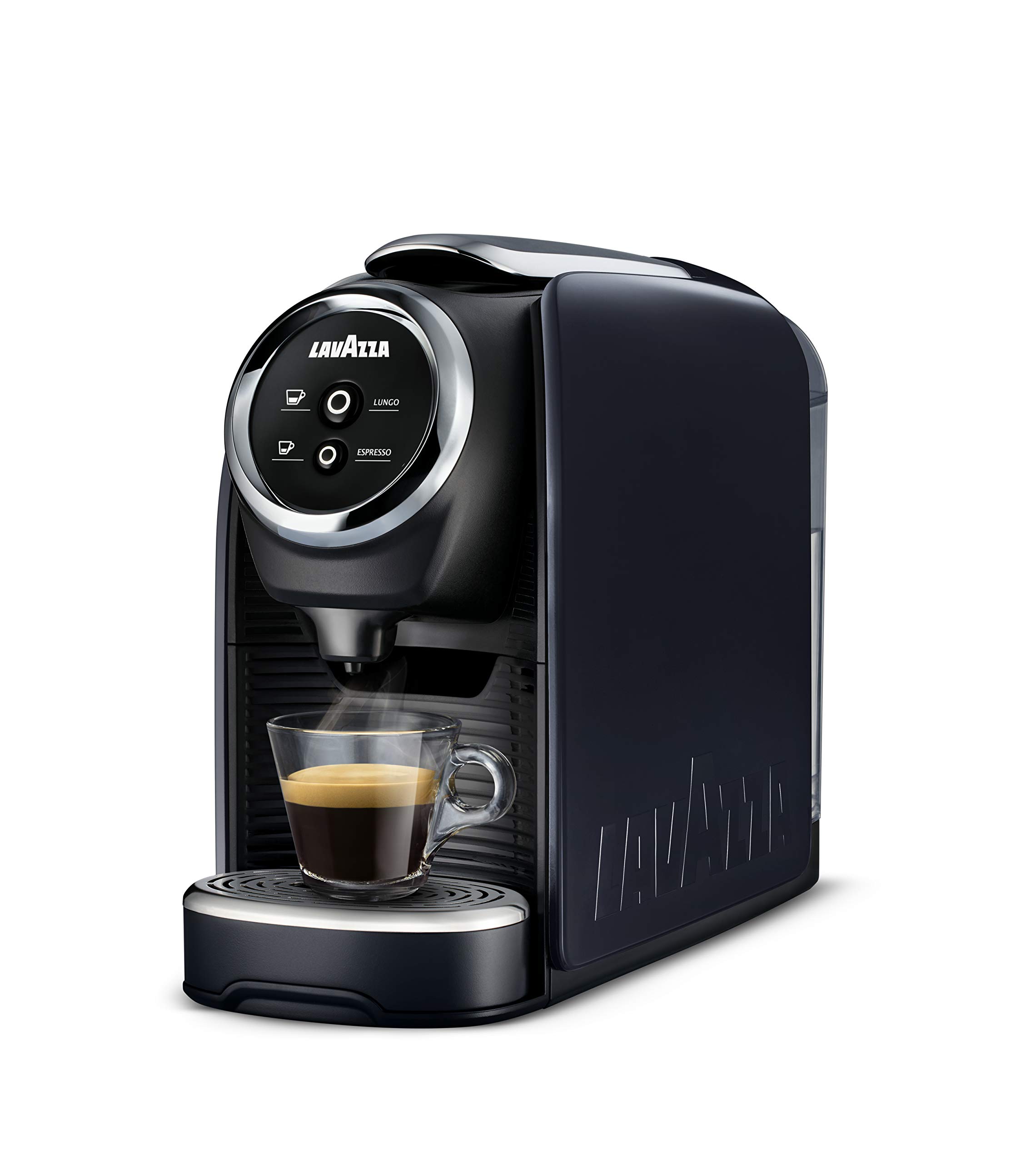 Lavazza BLUE Classy Mini Single Serve Espresso Coffee Machine LB 300, 5.3" x 13" x 10.2" 2 Coffee selections: simple touch controls, 1 programmable free dose and 1 pre-set product image