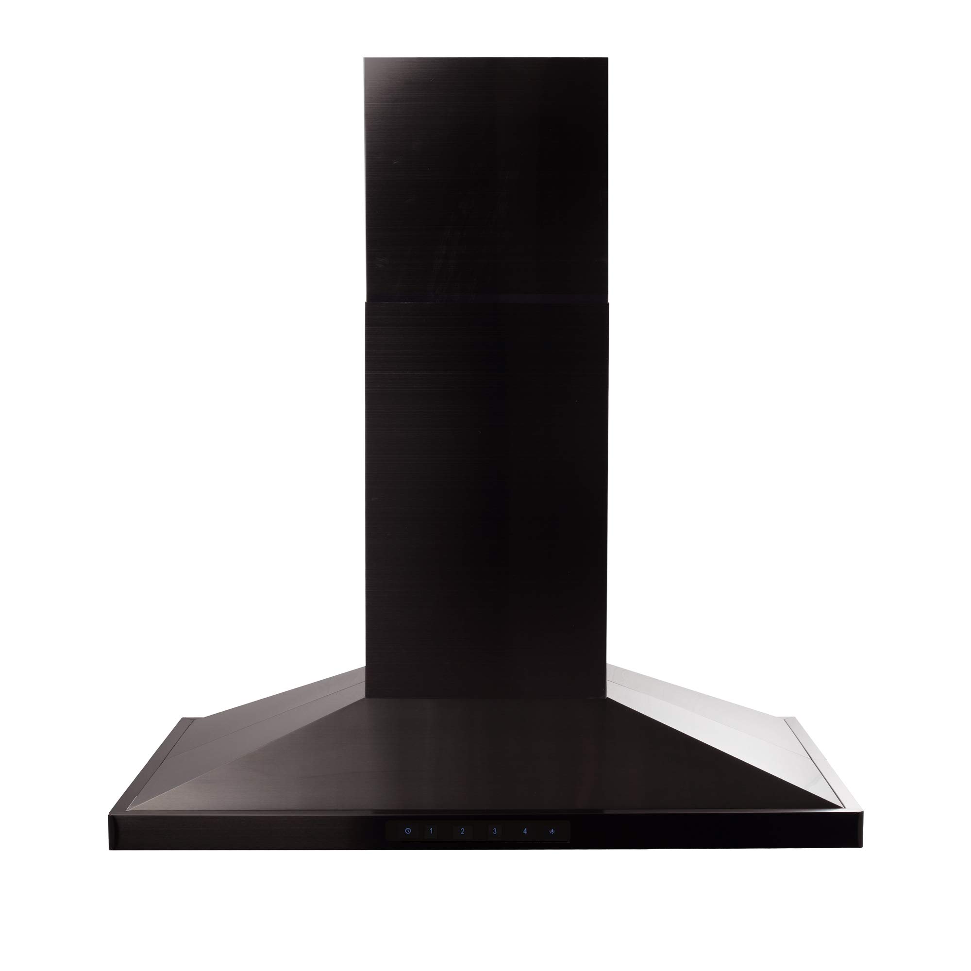 ZLINE 36" Convertible Vent Island Mount Range Hood in Black Stainless Steel BSGL2iN-36 product image
