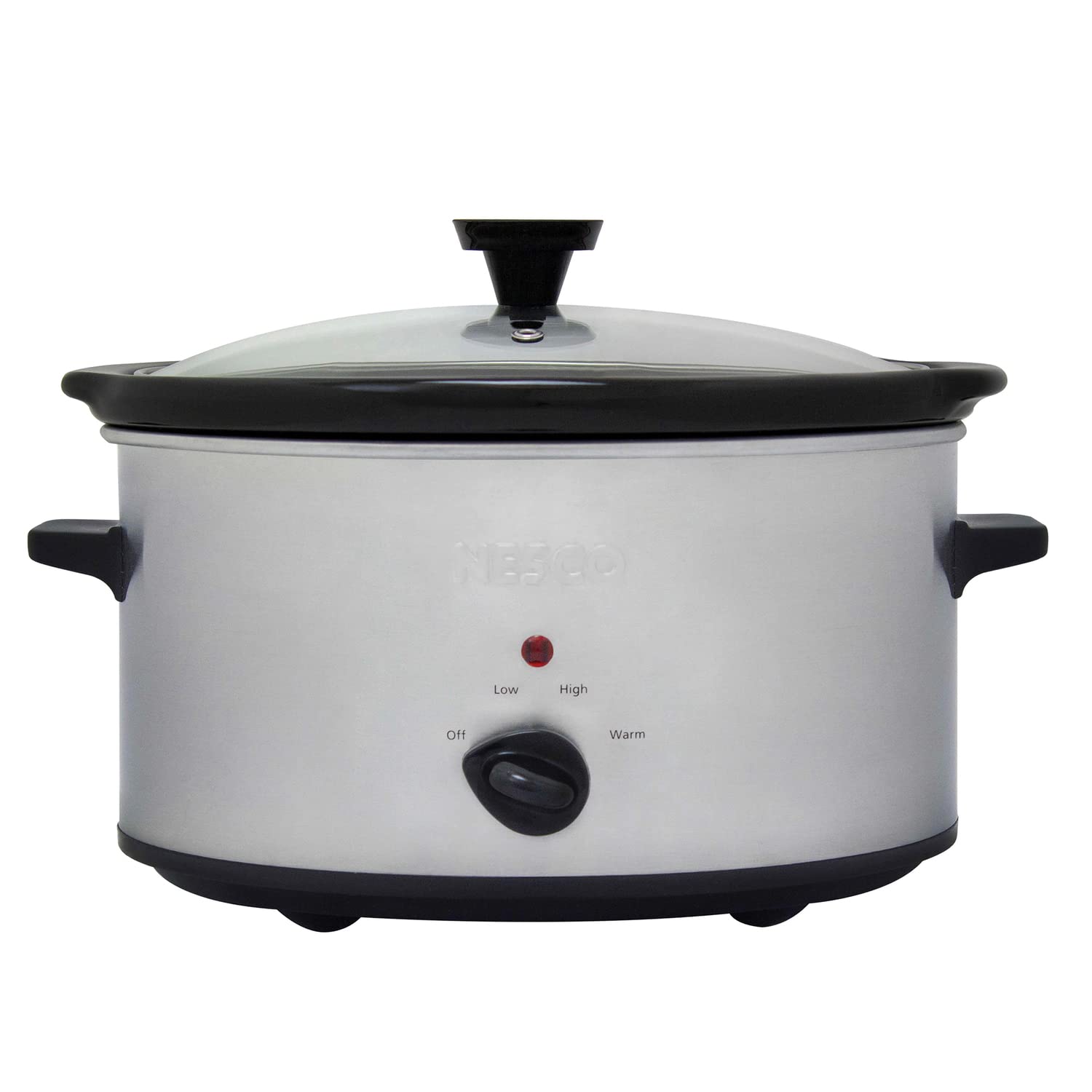 NESCO SC-8-25 Electric Slow Cooker, standard, Silver product image