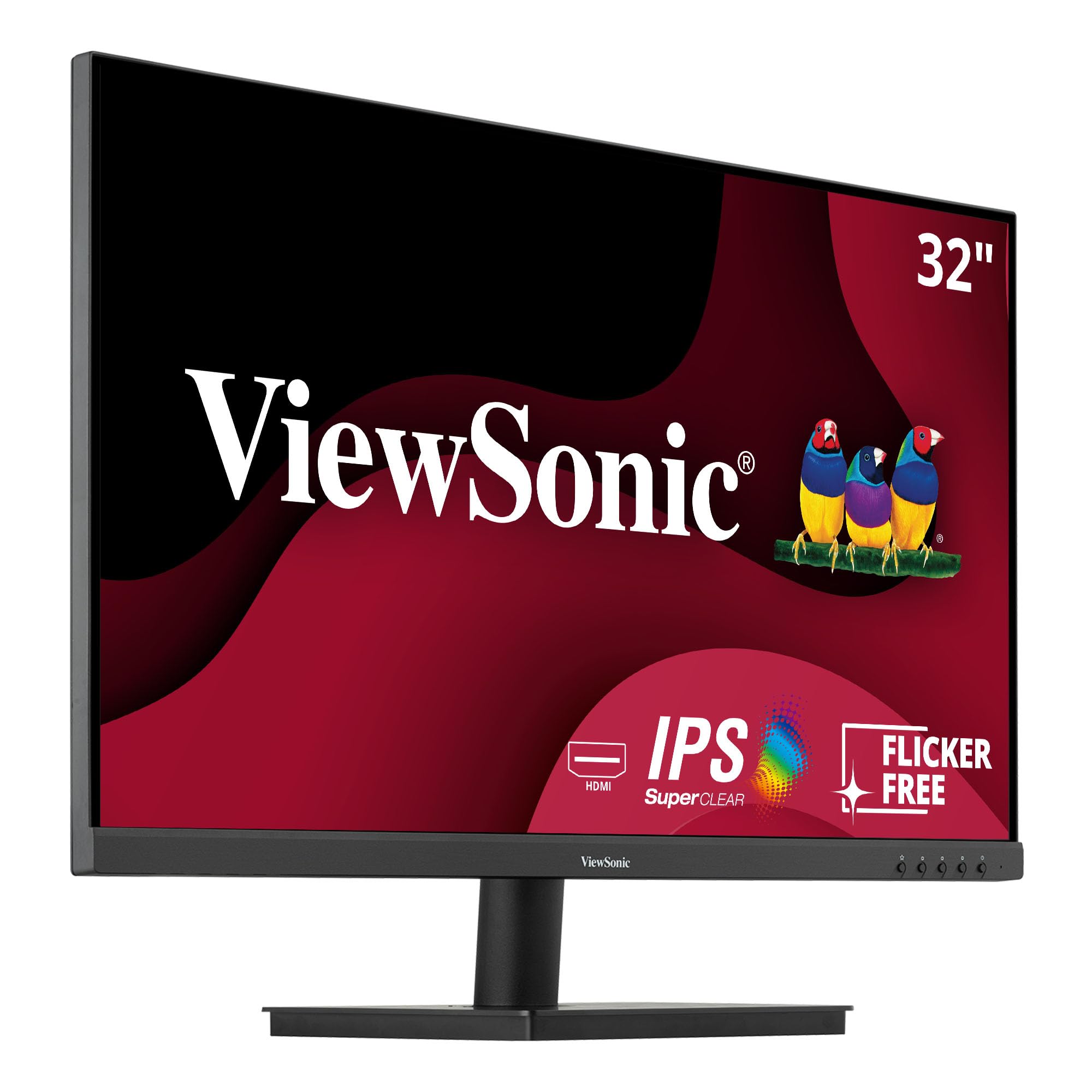 ViewSonic VA3209M 32 Inch IPS Full HD 1080p Monitor with Thin Bezels, 75Hz, Eye Care, HDMI, VGA Inputs for Home and Office product image