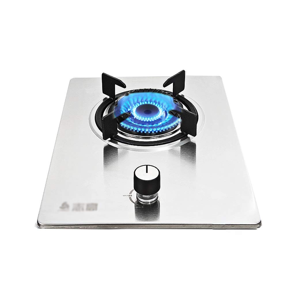 Built-In Gas Cooktop|Table-Top Single Stove|4.8Kw Fierce Fire|Black Crystal Explosion-Proof Glass Panel And Cast Iron Stove Stand D LPG A LPG product image