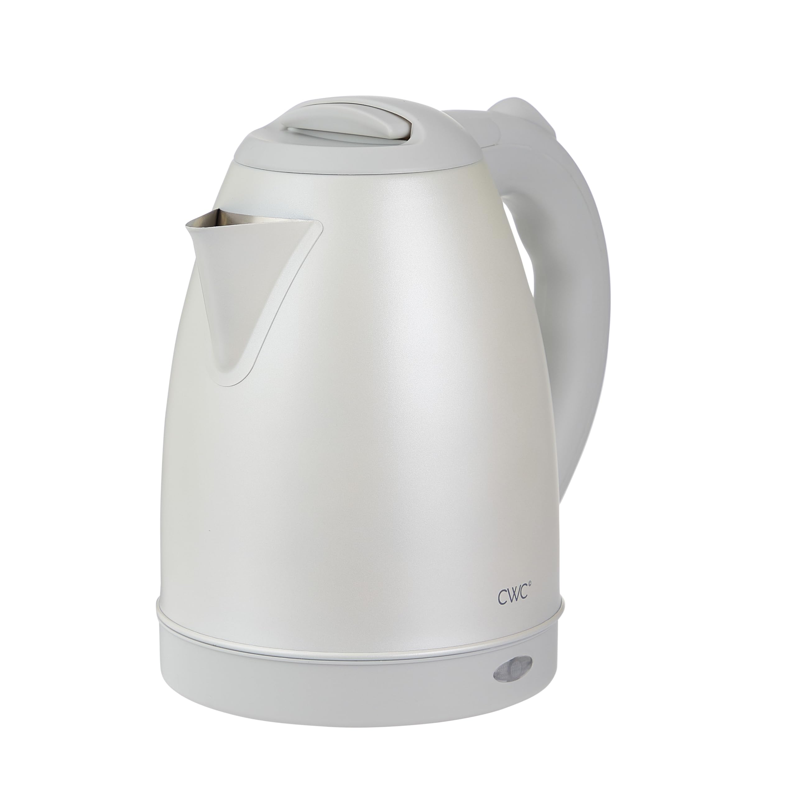 COOK WITH COLOR Electric Kettle - Rapid Boil, Sleek Design, and Safety Features - Great for Quick and Easy, Stainless Steel Crème, 1.7 Liters product image