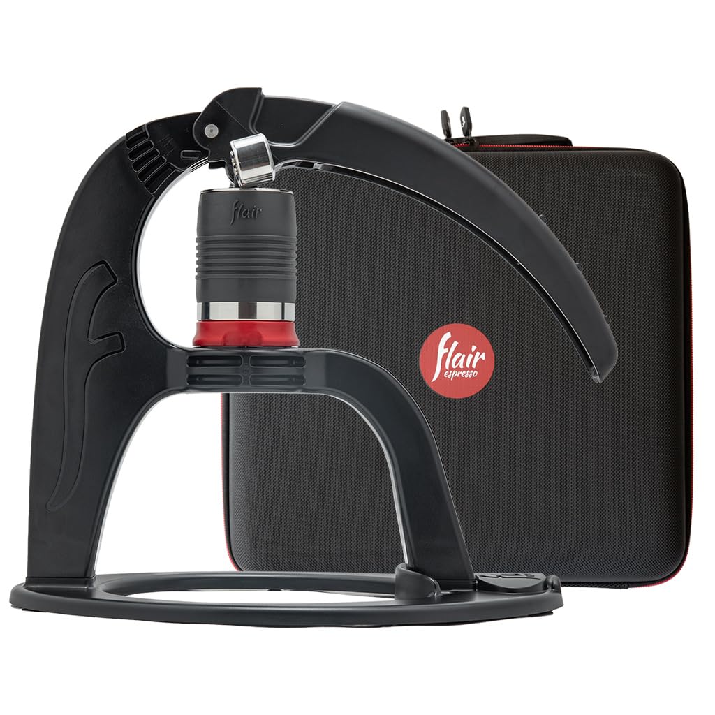 Flair The NEO Flex with Carrying Case: UPDATED Direct Lever Manual Espresso Maker for Beginners and Travel - Pressure Gauge for 9 BAR Brewing Included product image