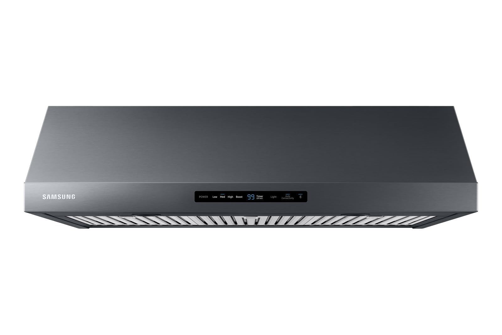 SAMSUNG 36" Smart Under Cabinet Range Hood, Black Stainless Steel, NK36N7000UG/AA product image
