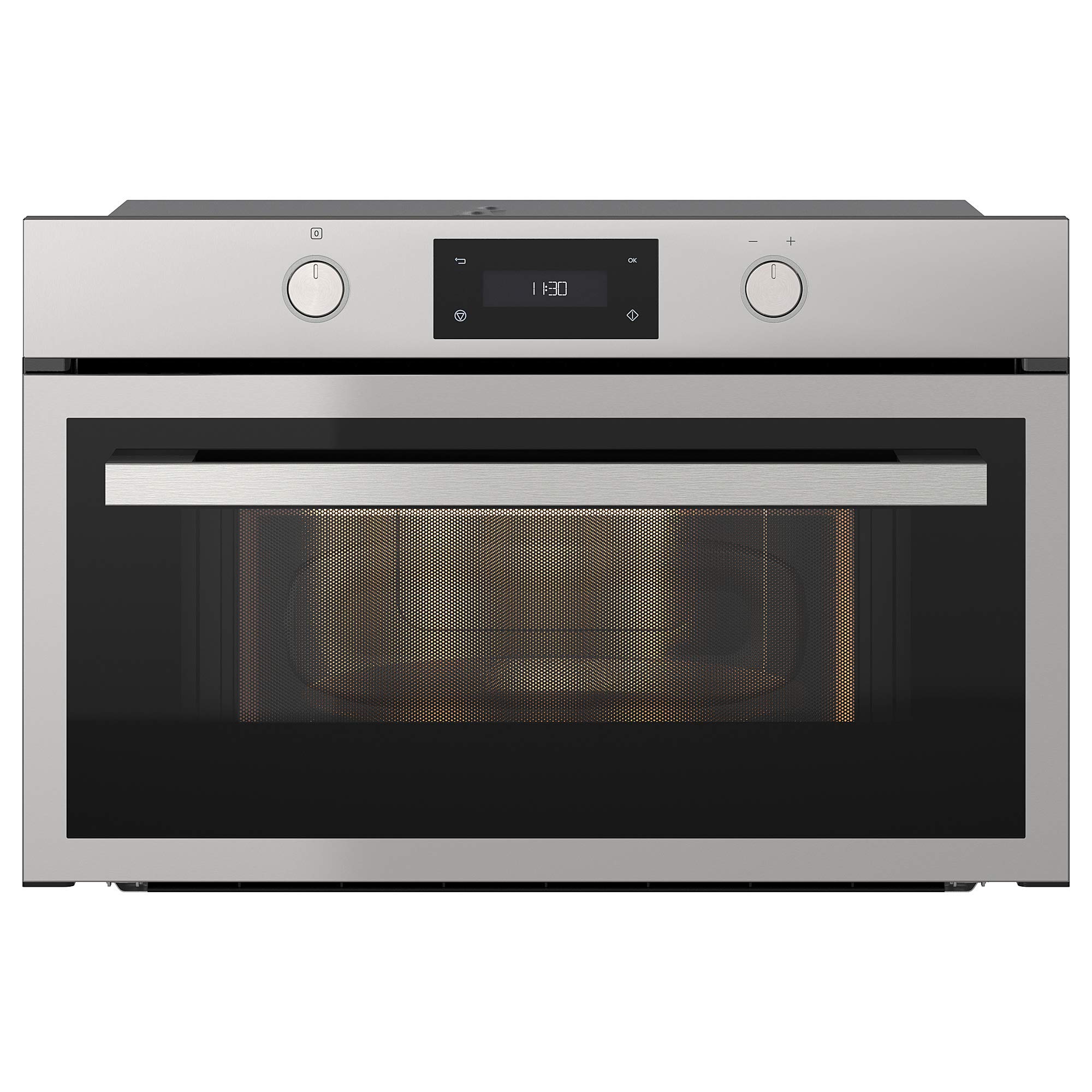 ANRÄTTA microwave oven, 500 stainless steel product image