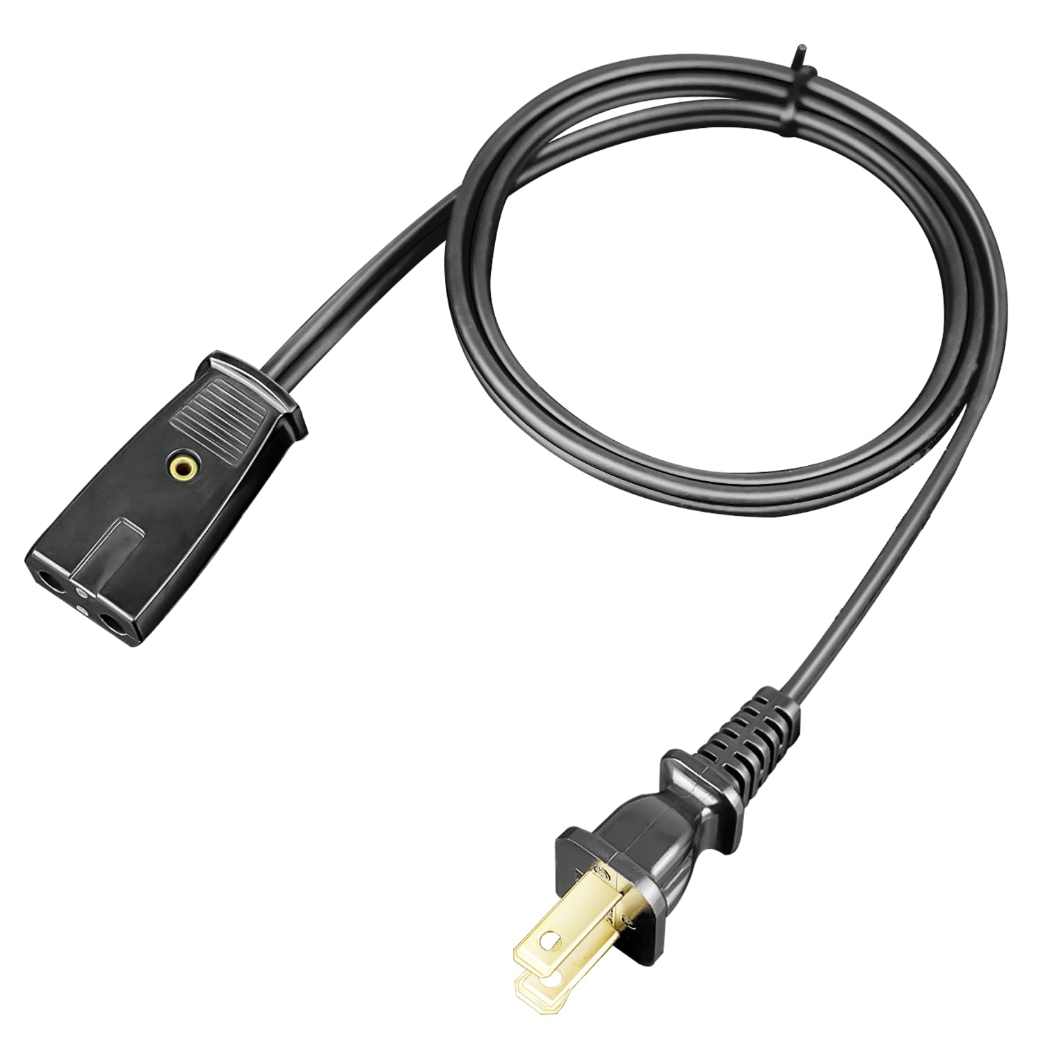 HASMX 6ft Power Cord for West Bend Slow Cooker 84114 84124 Electric Cord 2 Pin 1/2 Inch Spacing Also Fits Many Rice Cookers and Other Small Appliances product image