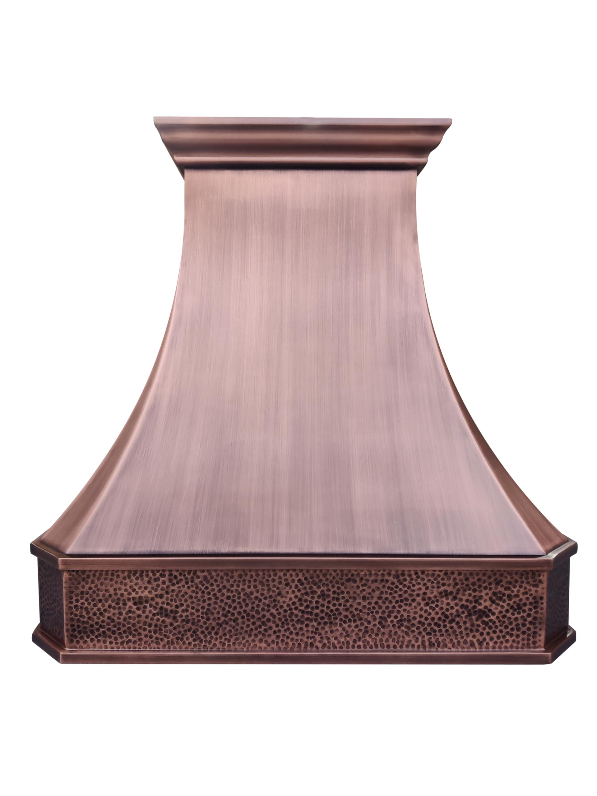 CT Copper Tailor Copper Vent Hood Island Mount,36’’ W,27’‘H, 610 CFM Exhaust Fan,Stainless Steel Vent,LED Light,Dishwasher-Safe Baffle Filters,VH3SH product image