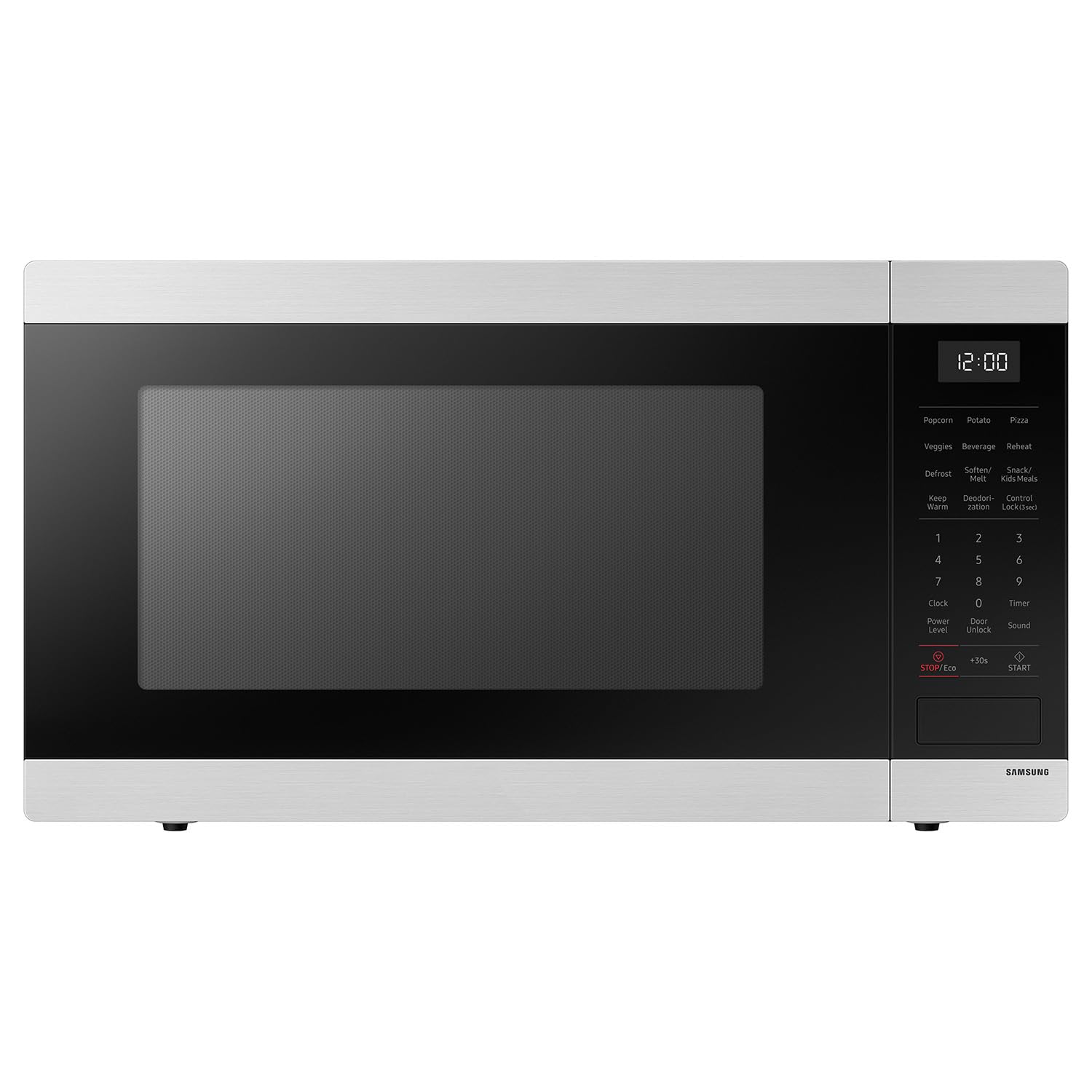 SAMSUNG 1.9 cu. ft. Countertop Microwave with Sensor Cooking, Stainless Steel, MS19DG8500SRAA product image