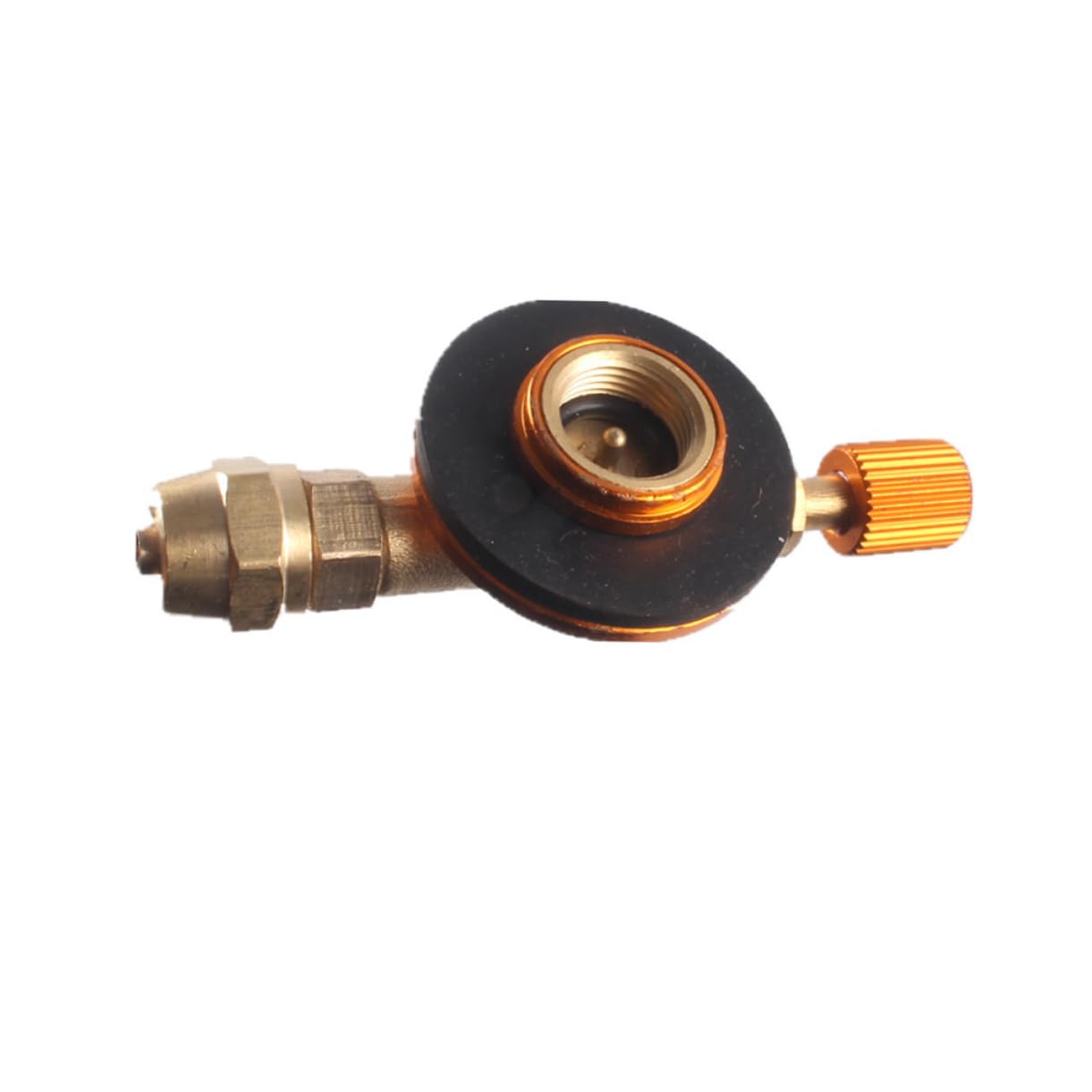 Yardwe 1set Propane Tank Flat Valve Set Auto-off Gas Stove Adapter Butane to Propane Conversion Kit product image