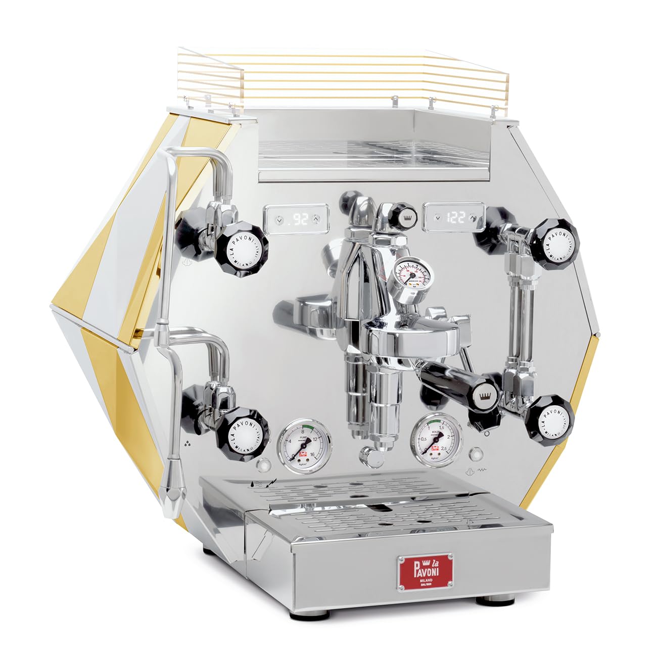 DIAMANTINA HOME-PRO 120V ESPRESSO COFFEE MACHINE MADE IN ITALY BY LA PAVONI OF ITALY product image