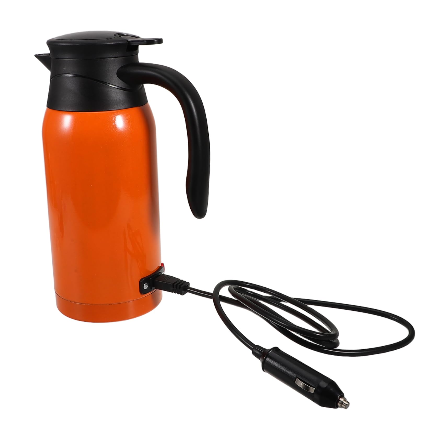 Luxshiny Kettle 12v Electric Car Heater Portable Heated Mug Car Heater Auto Tea Kettle product image
