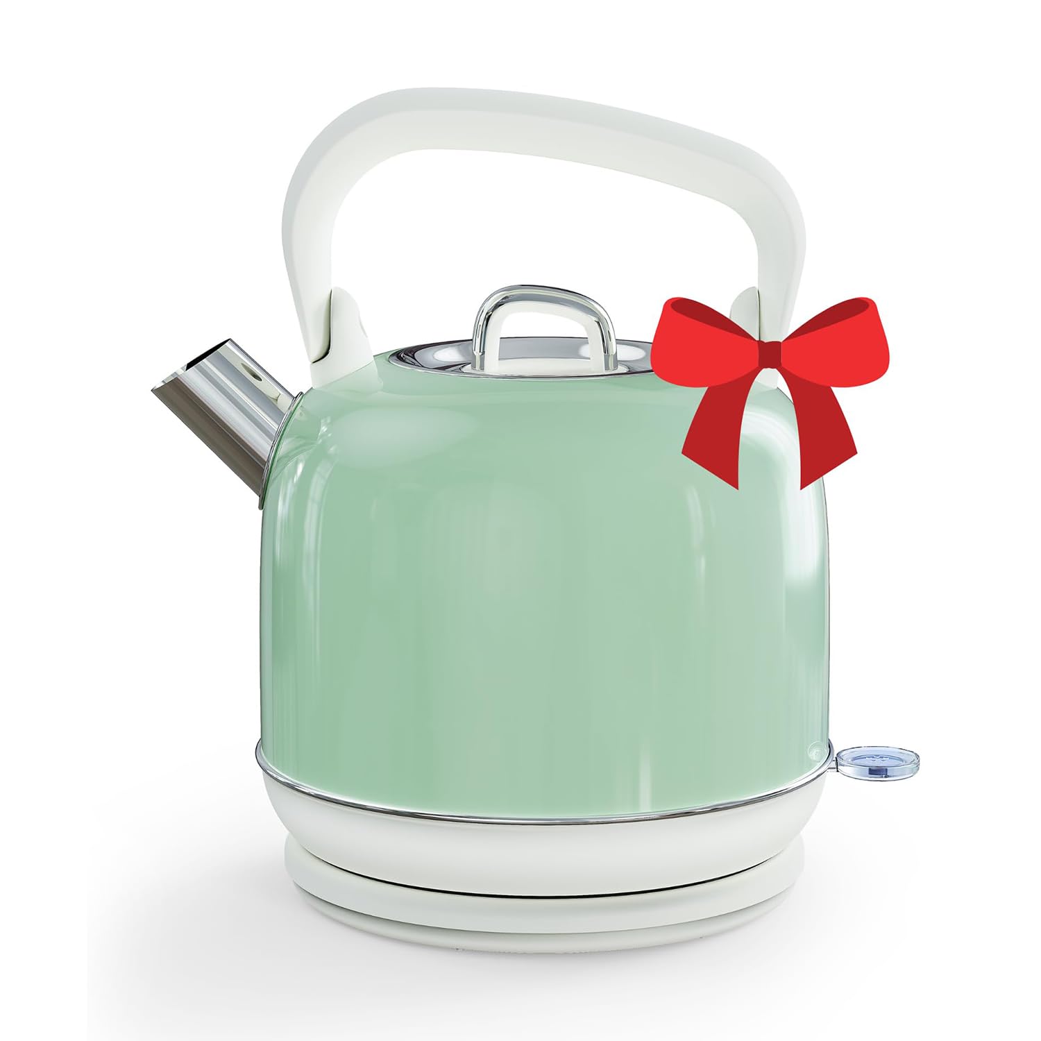 Electric Tea Kettle, 1500W Electric Kettle for Boiling Water, Food Grade Stainless Steel 2L Tea Kettle with Ergonomic Handle, Hot Water Boiler Auto Shut-off, Boil-Dry Protection product image