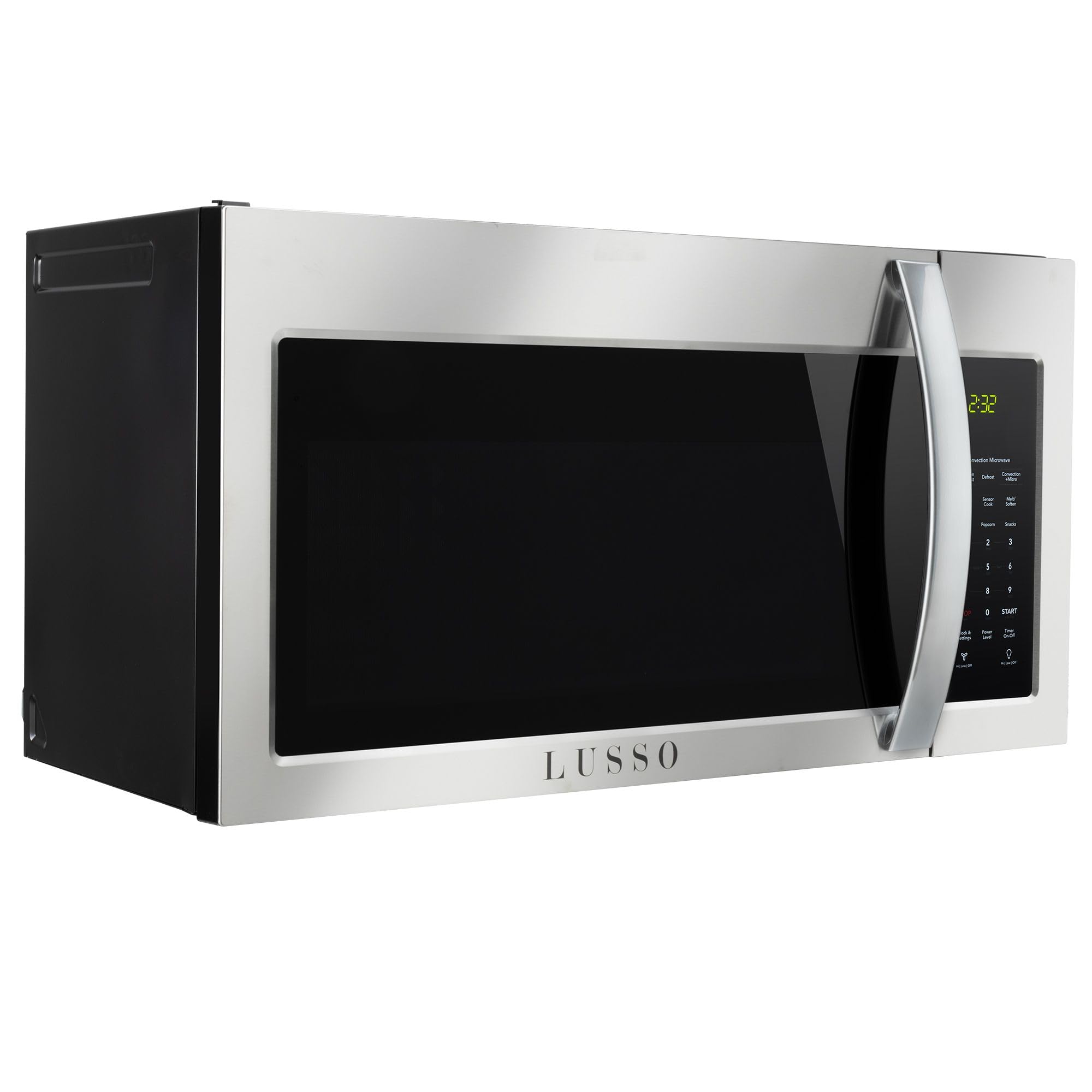 Tough Grade 1.5 Cu. Ft. Over-the-Range RV Microwave with Vent, Light, Sensor Cook, Convection, Rack, Stainless Steel | 120V Compact Microwave Oven with Touchpad Controls & Multi-Level Cooking product image