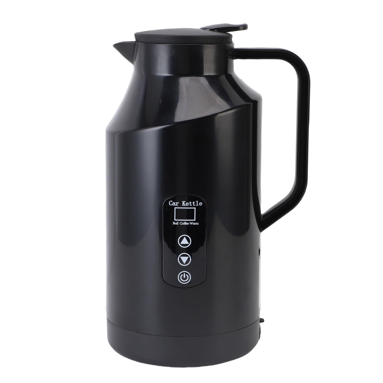 Luqeeg 1500ML Portable Water Boiler, Electric Car Heating Kettle Coffee Tea Water Heater Auto Shutoff Insulated Thermal Carafe Kettle for Business, Car Travelers, Long Journey product image
