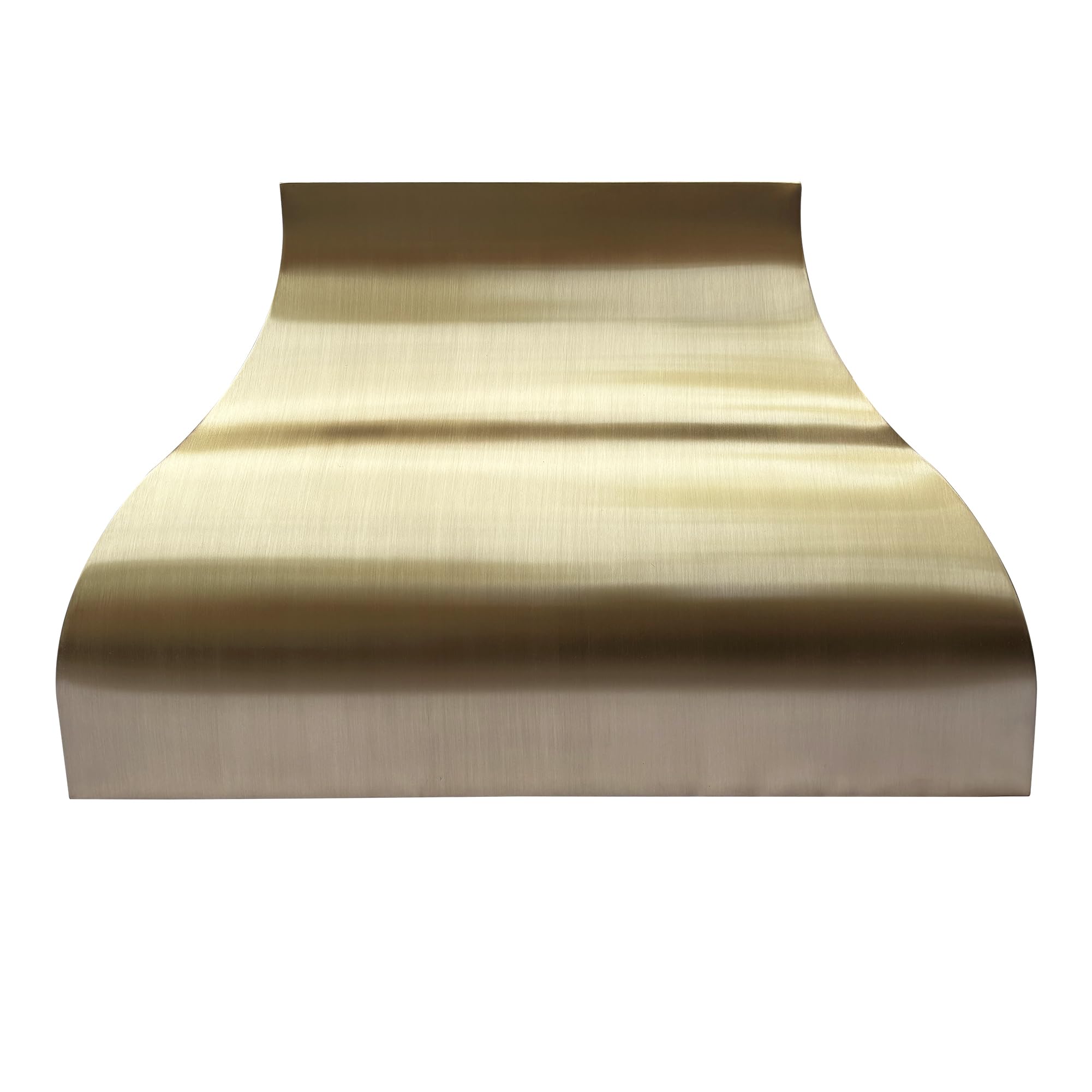 SINDA Classic Brass Range Hood with High Airflow Cenrtifugal Blower, Stainless Steel Vent with Liner and Internal Motor, Baffle Filter,SD-BSRH-8 301821W, 30"W x21"D x18"H, Wall Mount product image