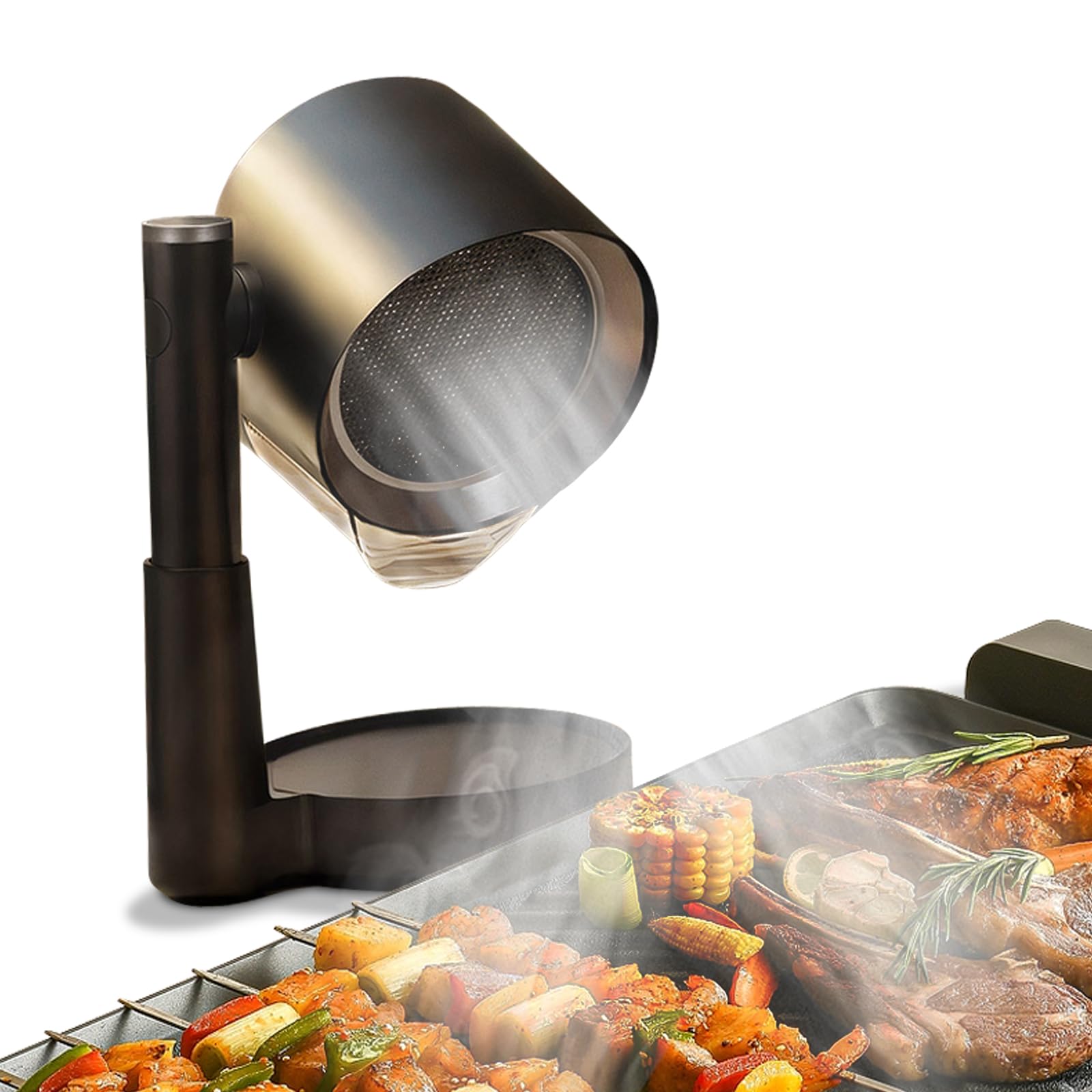 Portable Range Hood - Detachable Aluminum Grease Filter, 3 Speed Exhaust Fan for Indoor & Outdoor RV Cooking, Compact Kitchen Ventilation for BBQ, Grilling, and Stovetop Use product image