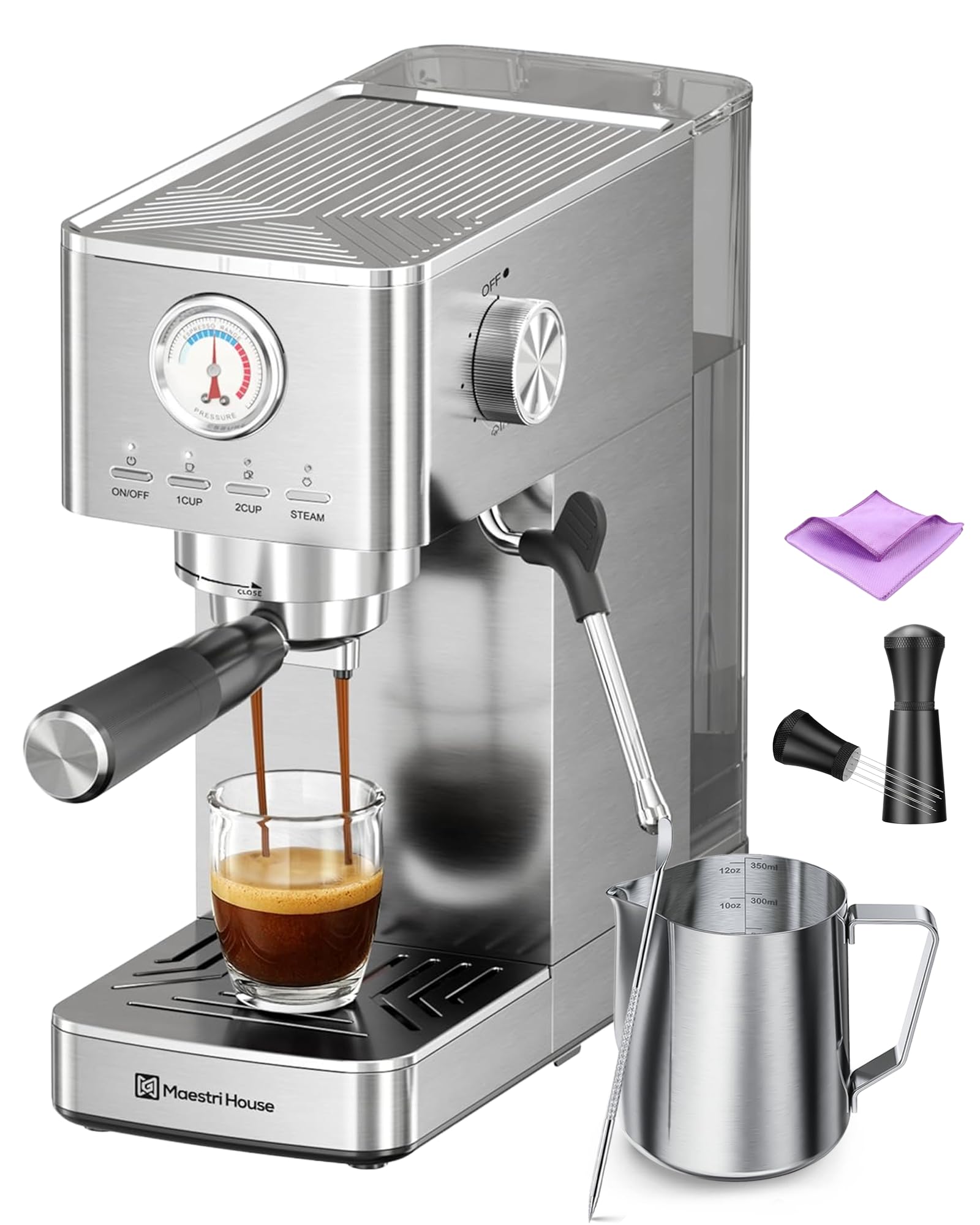 Maestri House Espresso Machines 20 Bar ULKA Pump & Espresso Machine Accessories Kit product image